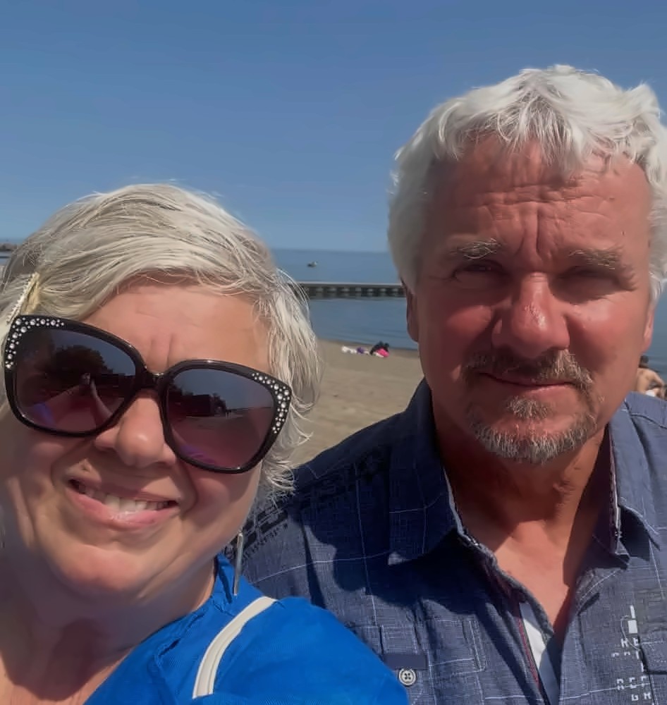 Juergen Woerlein and Lori Lambert of High Peaks Contracting Ltd.